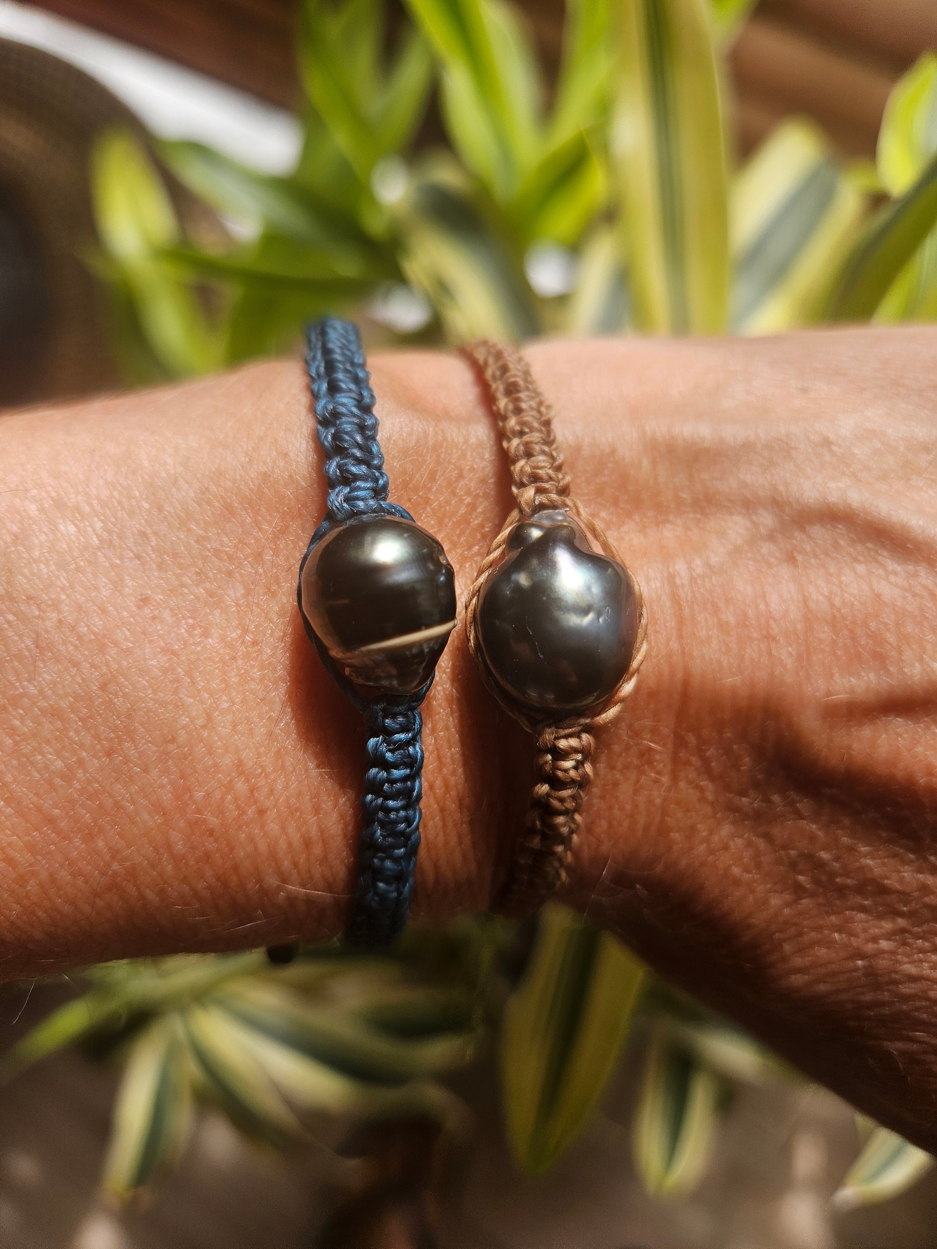 Bracelet 1 Perle Tahiti