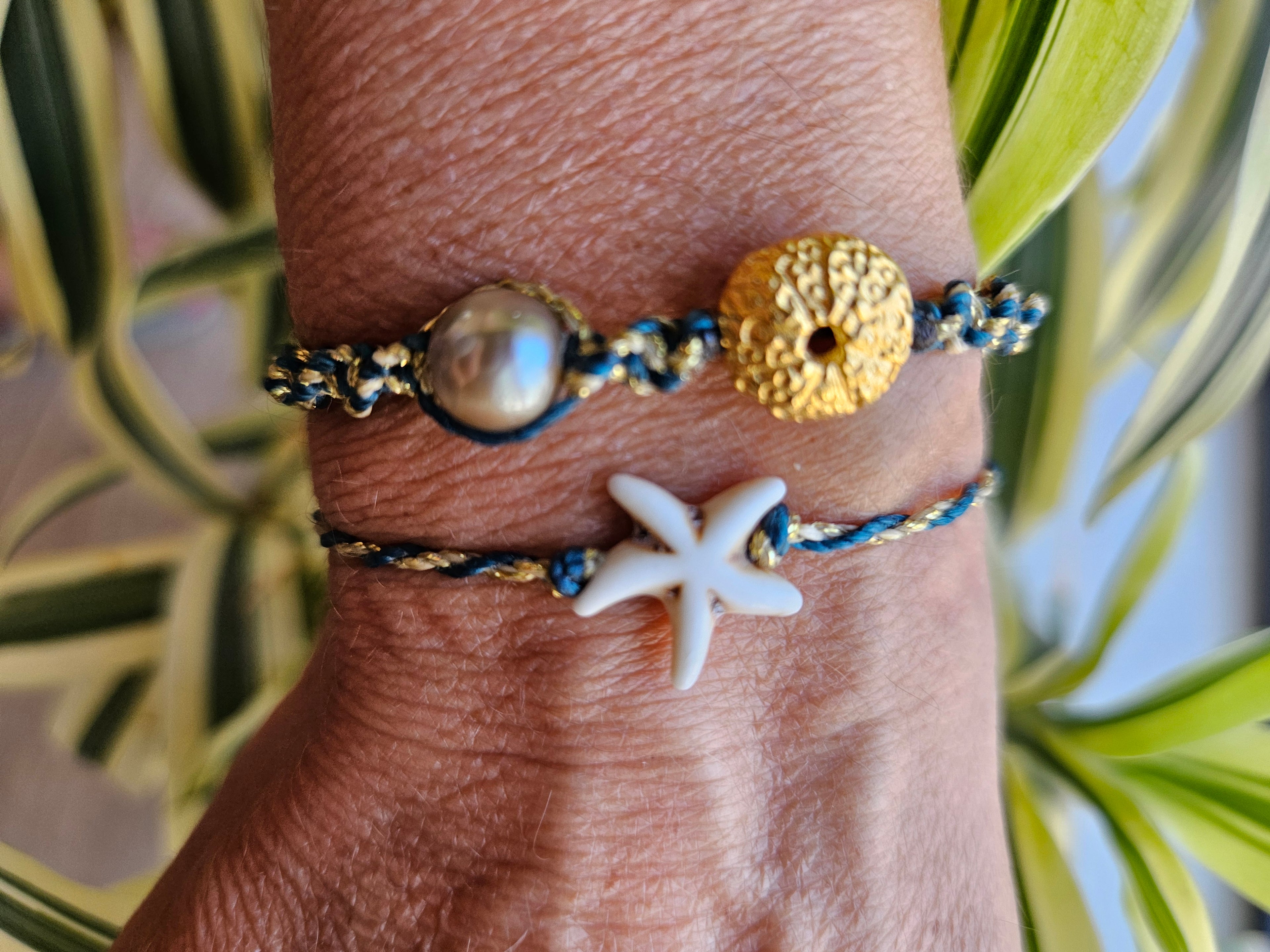 Duo de bracelets perle de Tahiti