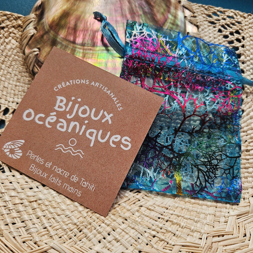 Bracelet "Mana" : perle de Tahiti et argent