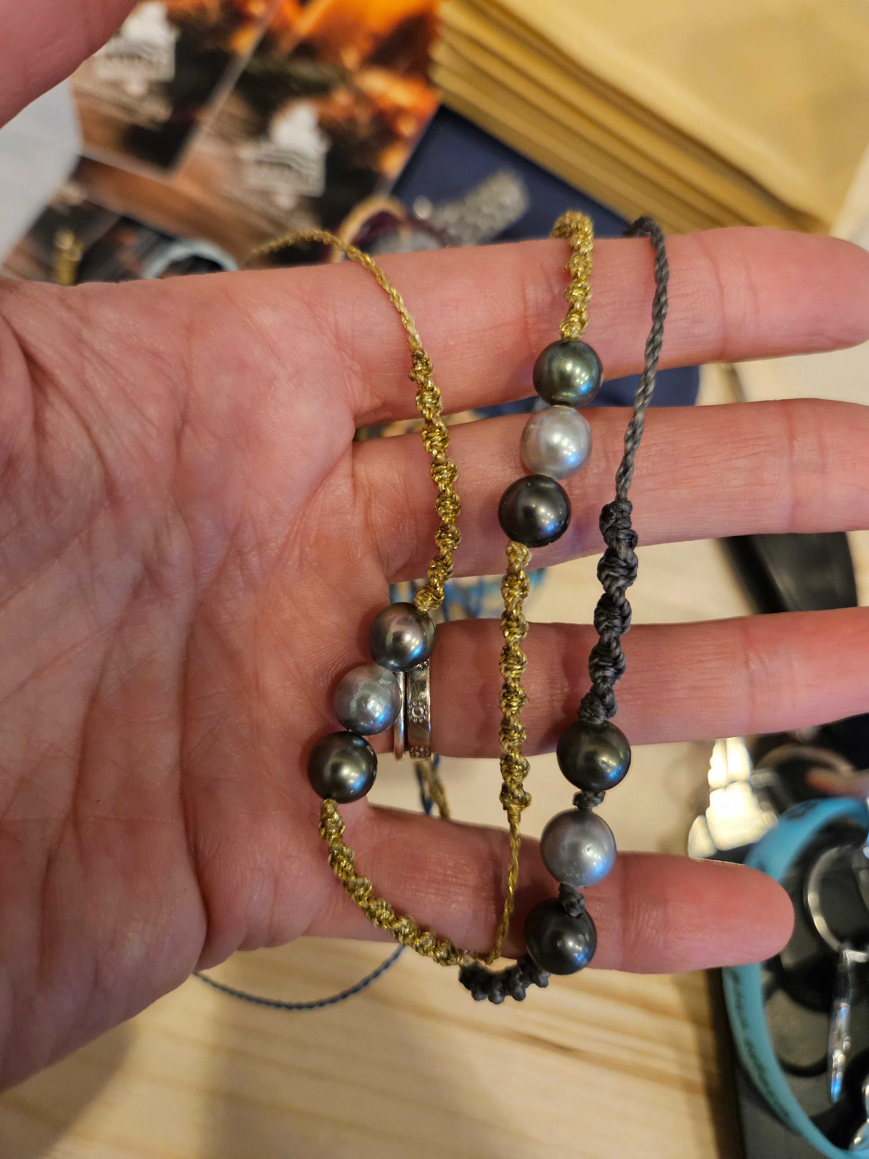 Collier Trio de perles de Tahiti