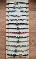 BRACELET PERLE ronde + Fantaisie