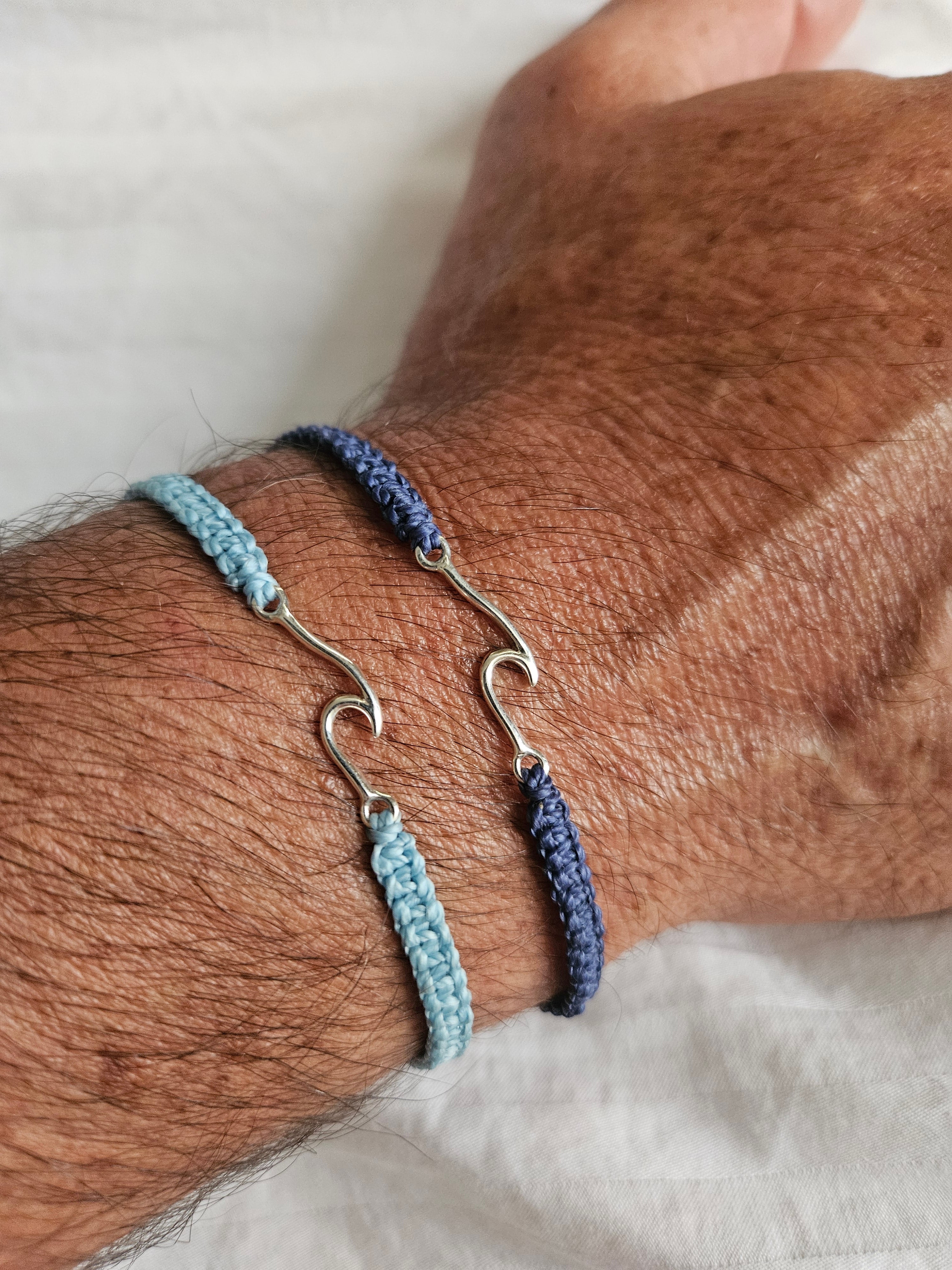 Bracelet "Wave" : vague argent 925