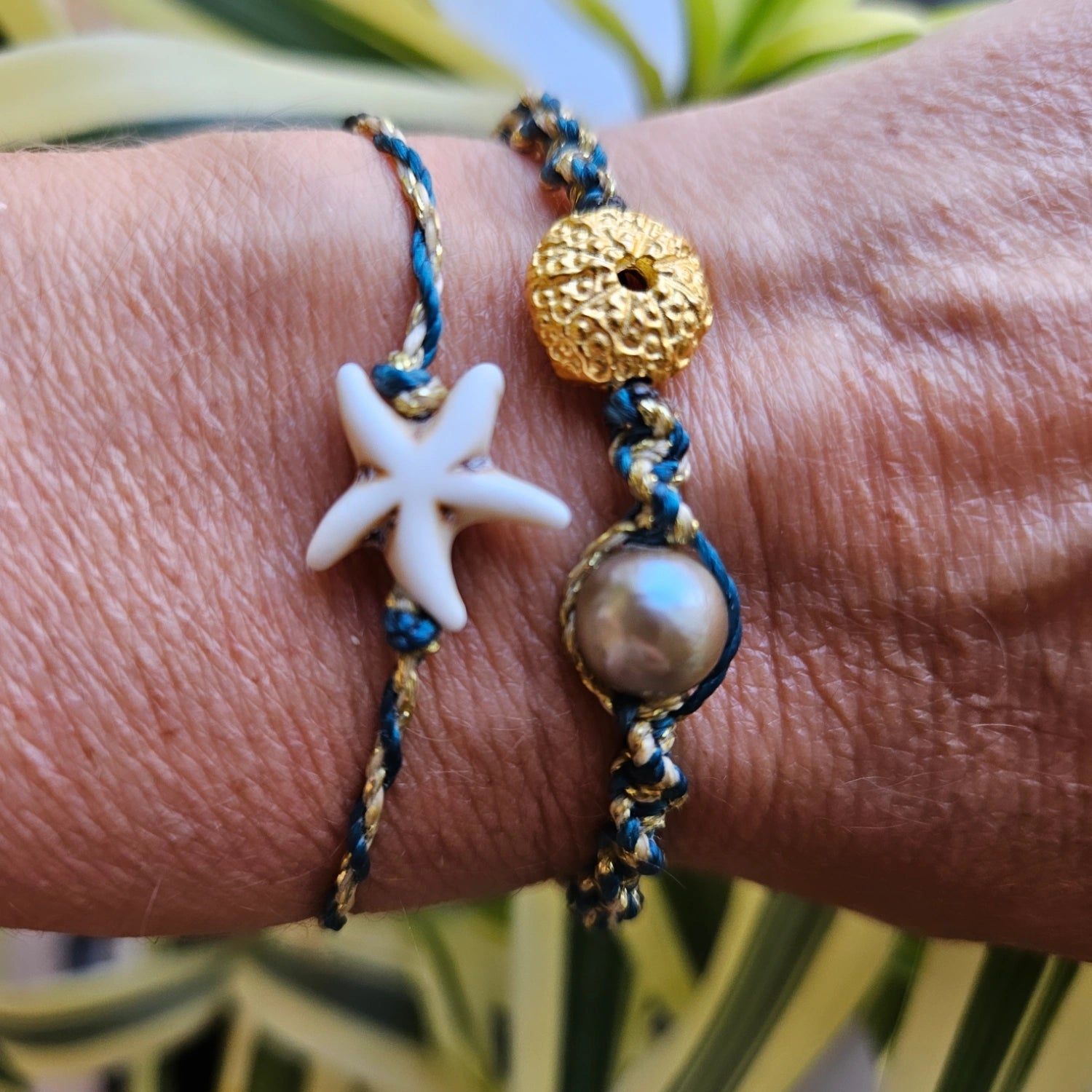 Duo de bracelets perle de Tahiti